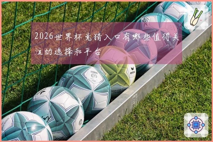 2026世界杯竞猜入口有哪些值得关注的选择和平台